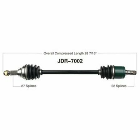 WIDE OPEN OE Replacement CV Axle for GATOR FRONT L XUV625i/825i/855D/MGATOR JDR-7002